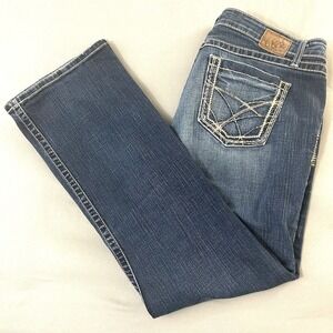 BKE Buckle‎ Jeans Kate Bootcut Womens 36x31 (actual 38x31) Blue Stretch Western